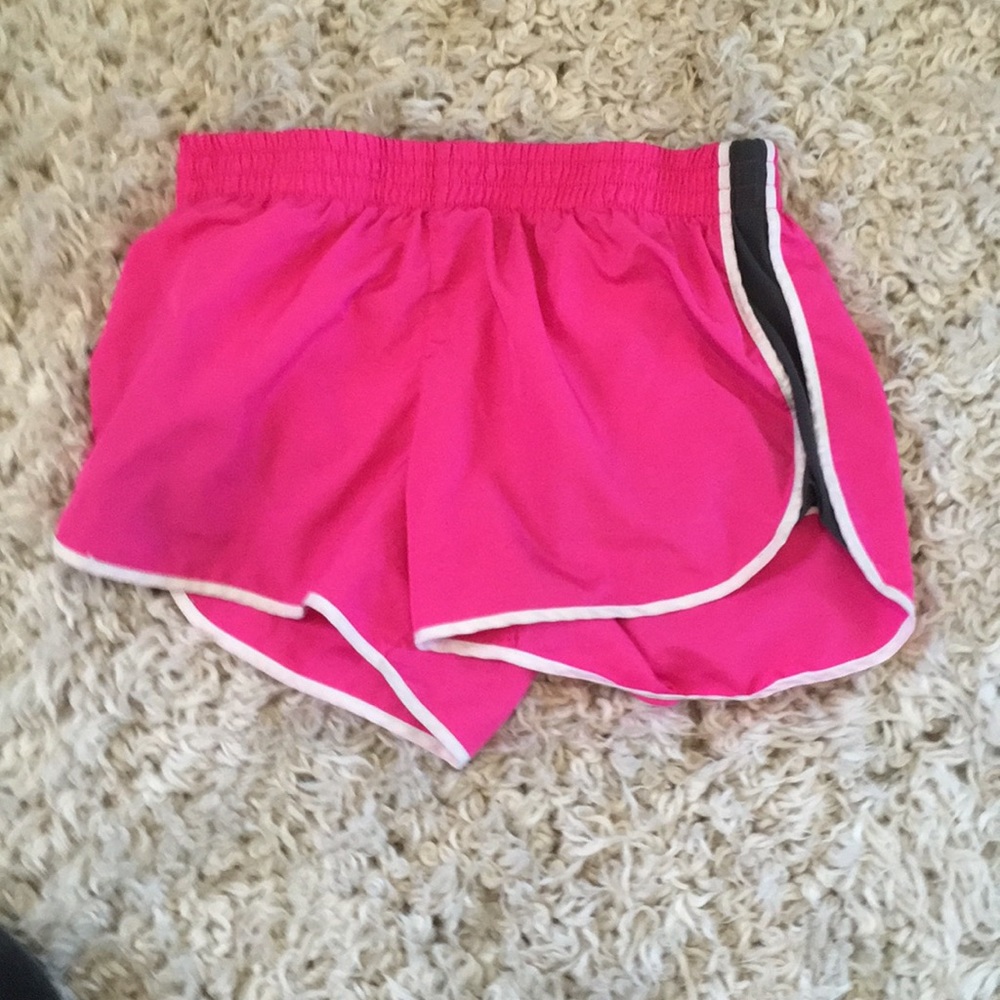 Pink and gray sport short shots